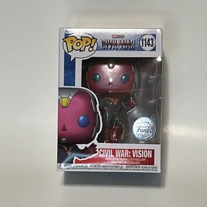 Funko pop Civil War - Vision Capitan America 1143